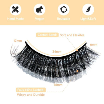 Lashes Bloom False Eyelashes-TL01 Gently