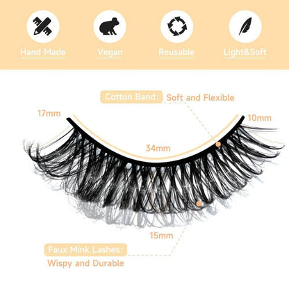 Lashes Bloom False Eyelashes-TL04 Foxy