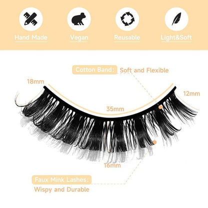 Lashes Bloom False Eyelashes-TL04 Foxy