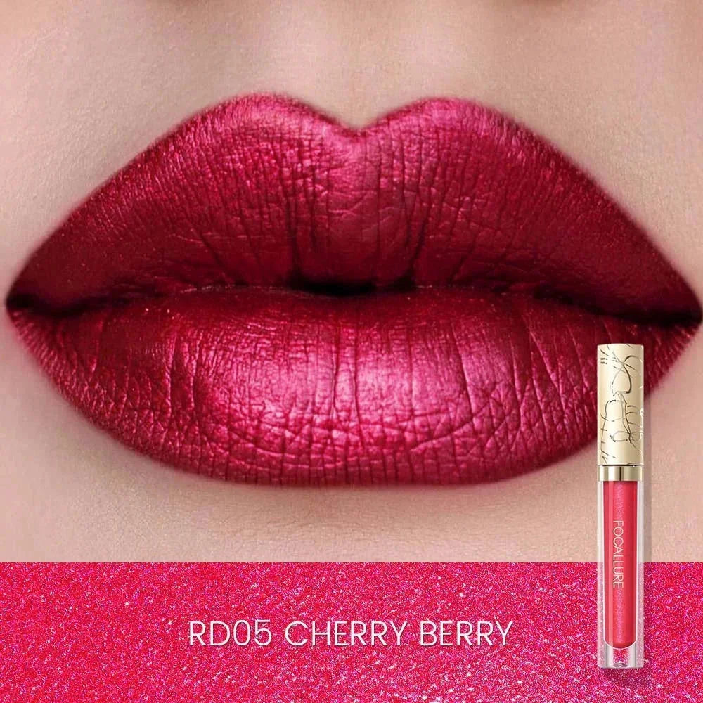 [New Upgrade] Glam Metal Liquid Lipstick #PK01 Bad Romance