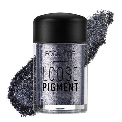 Loose Glitter Eyeshadow Pigment #18Midnight