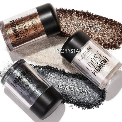 Loose Glitter Eyeshadow Pigment #18Midnight